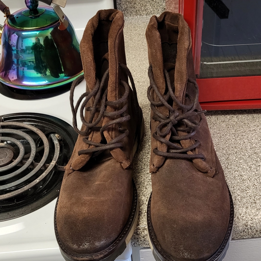 Mens Diesel Boots brown size 8